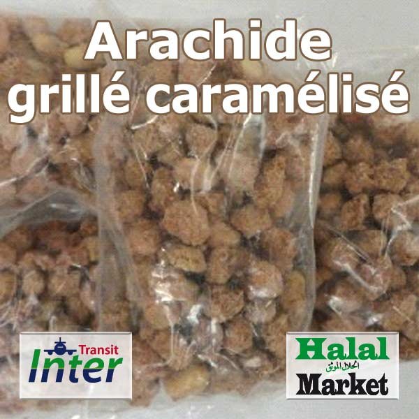 Arachide grillé caramélisé