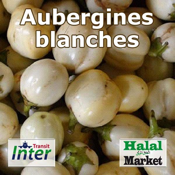 Aubergines blanches